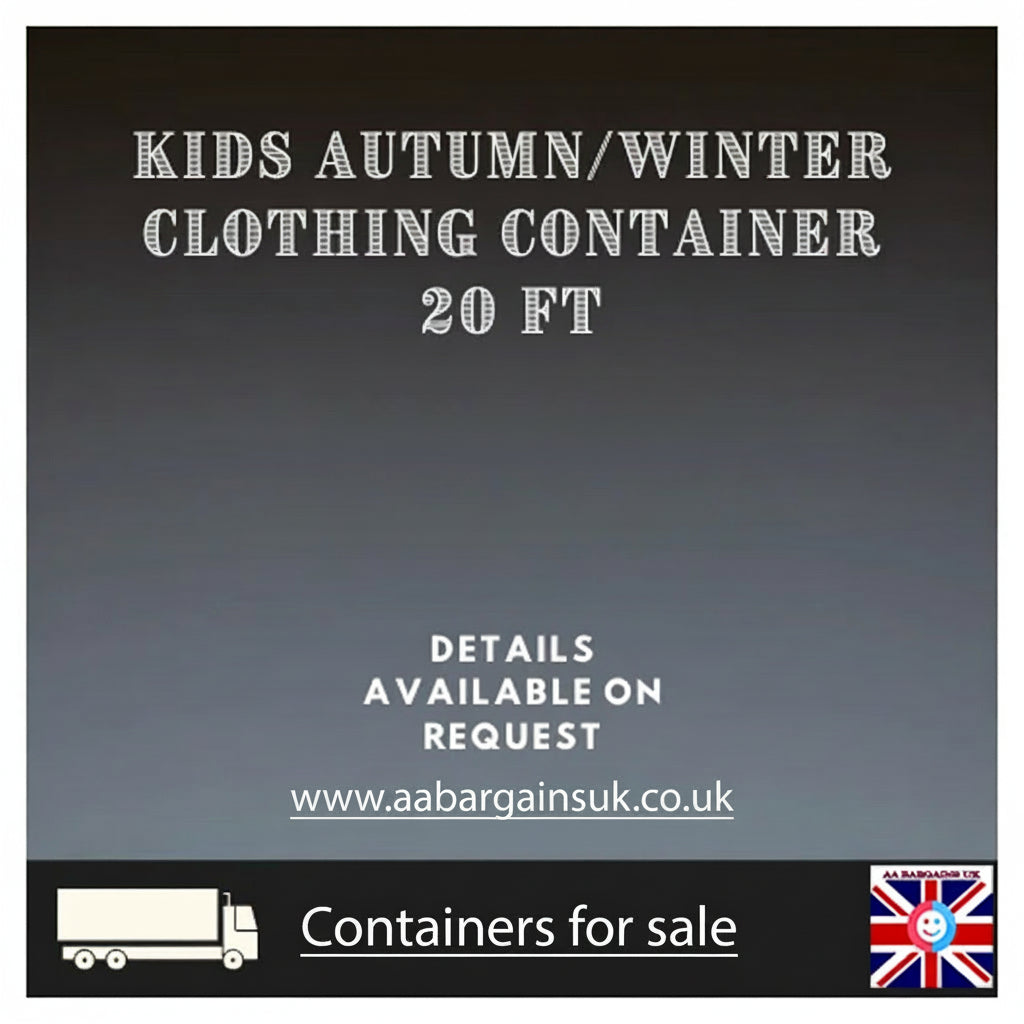 Kid’s Clothing Wholesale Container – UK Supply