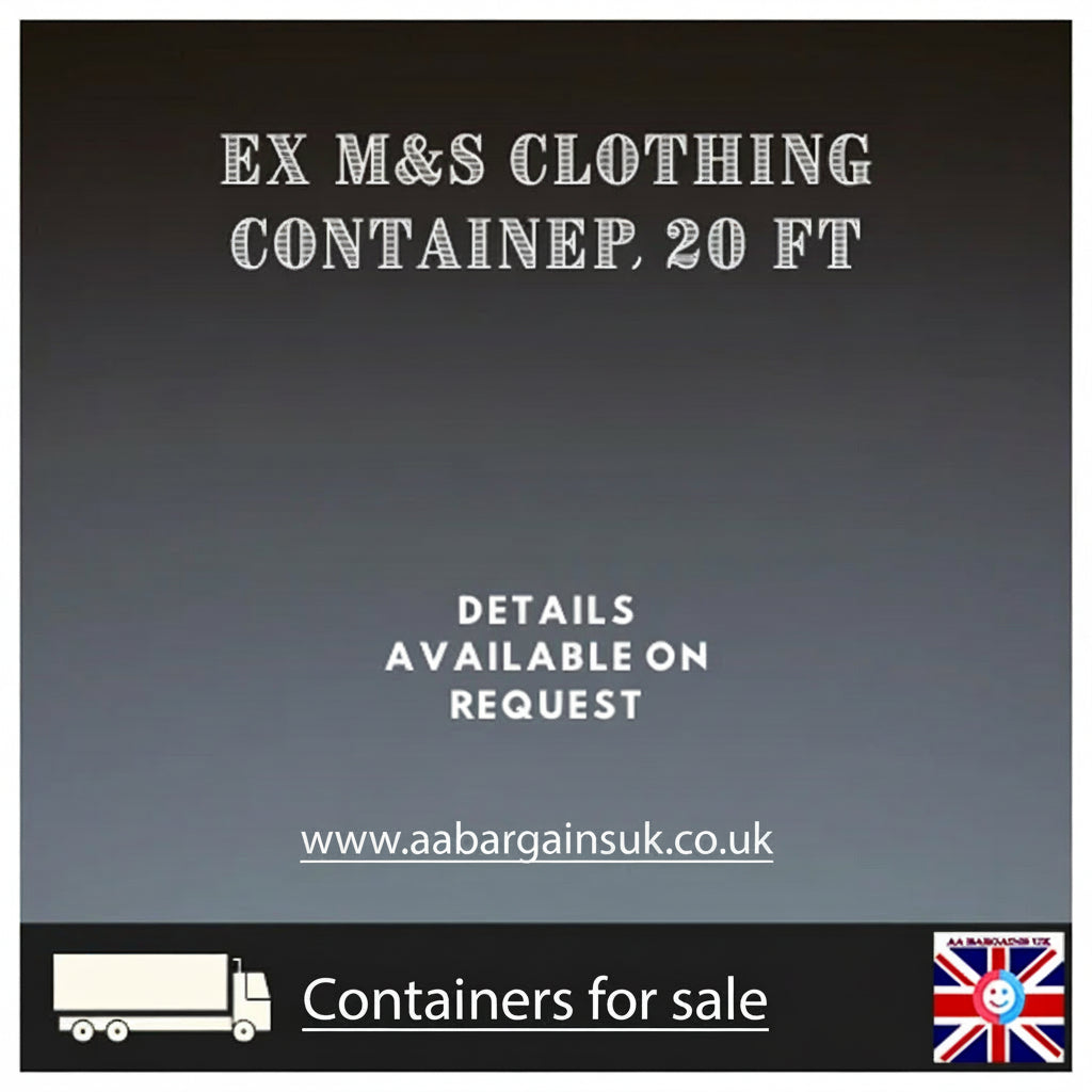 20ft Container – Wholesale Ex-M&S Clothing