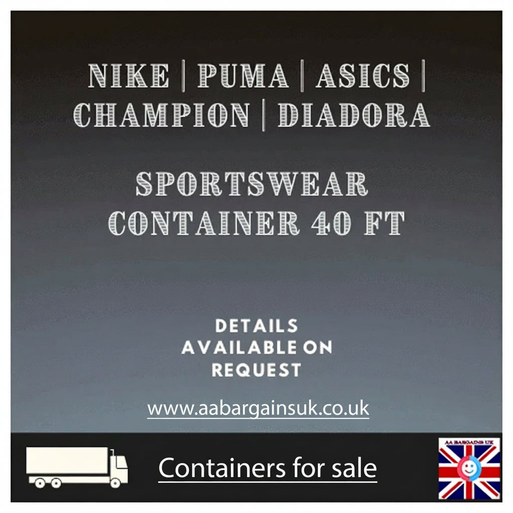 40ft Container Wholesale Mixed Brand Sportswear