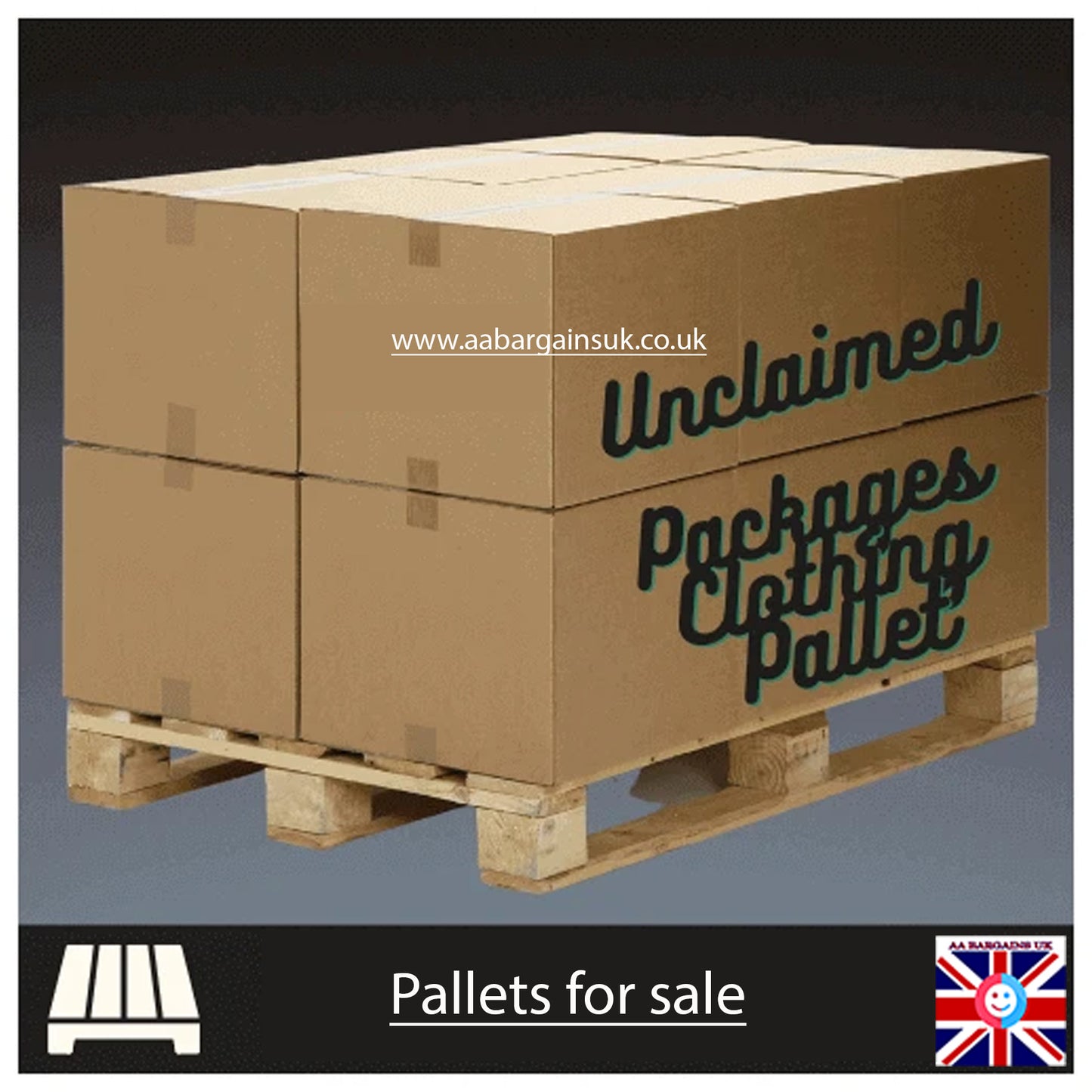 UK Unclaimed Parcels Clothing Wholesale Pallet