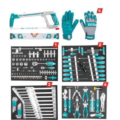 162 Pcs Tools Chest Set