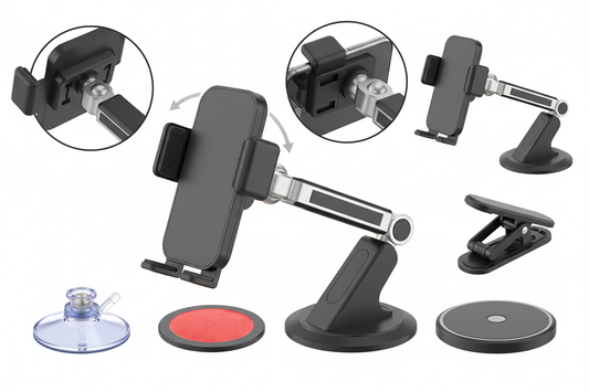 360°Car Phone Holder Universal Mount Mobile Windshield Dashboard/Air Vent desk