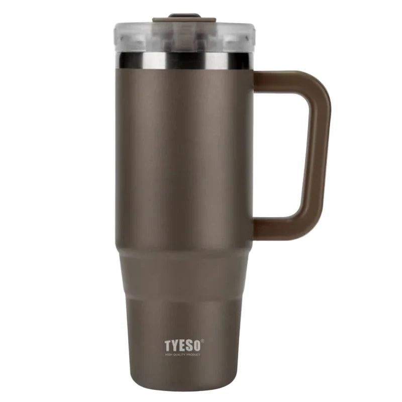 Tyeso Aura Insulated Travel Tumbler 900ml Brown