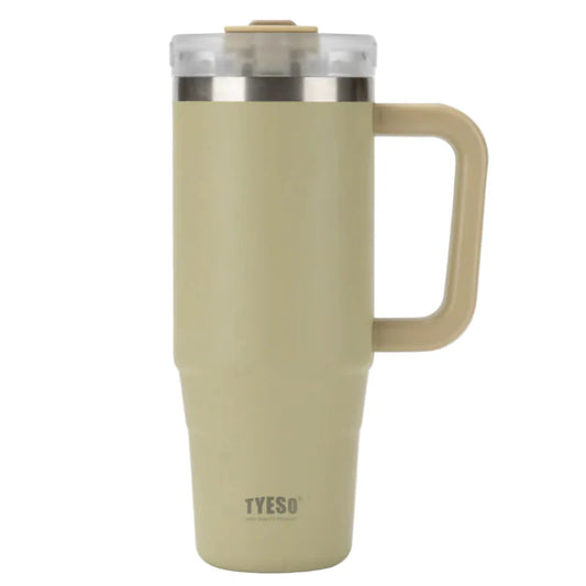 Tyeso Aura Insulated Travel Tumbler 900ml Khaki