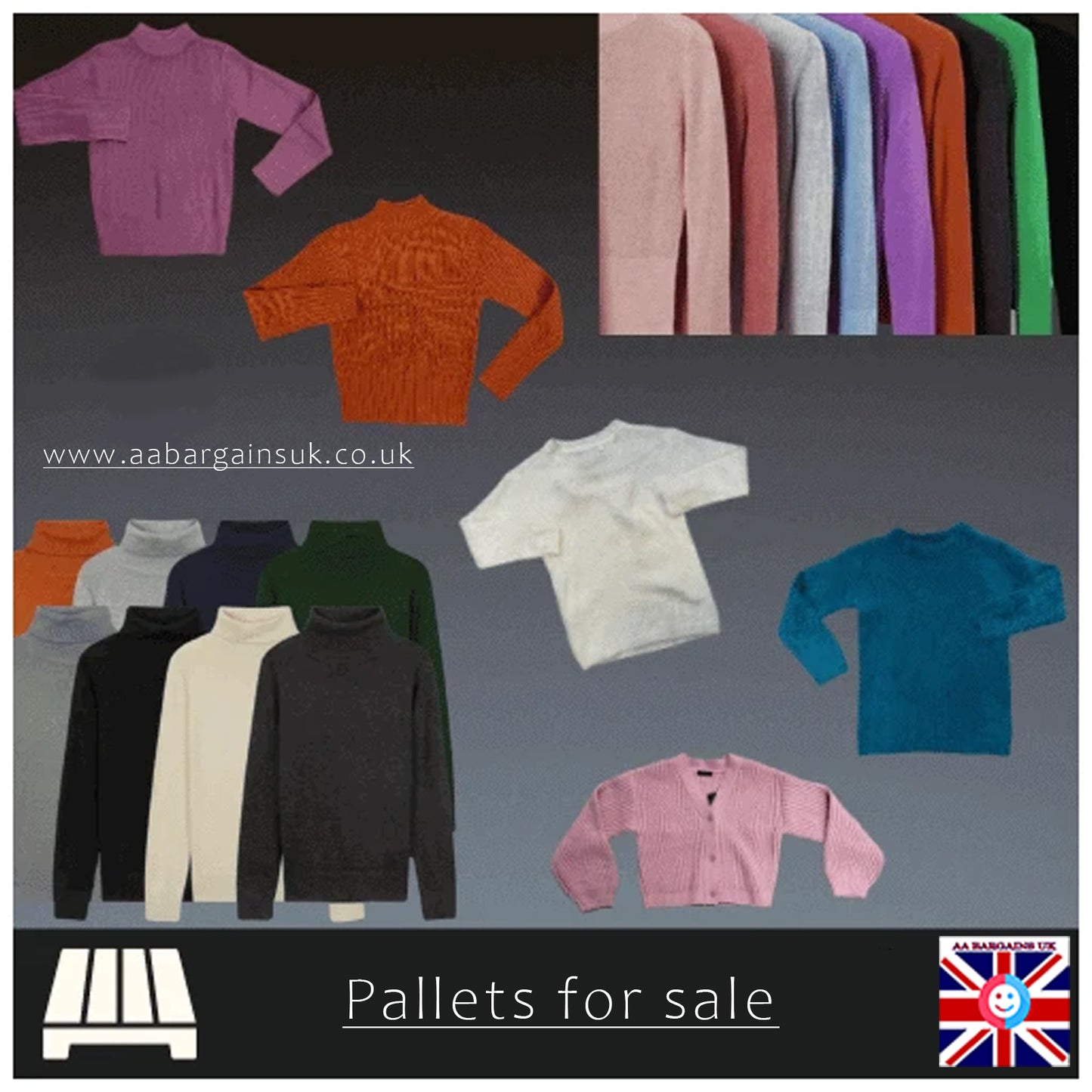 Children’s Wholesale Knitwear Pallet – Bulk Job Lot