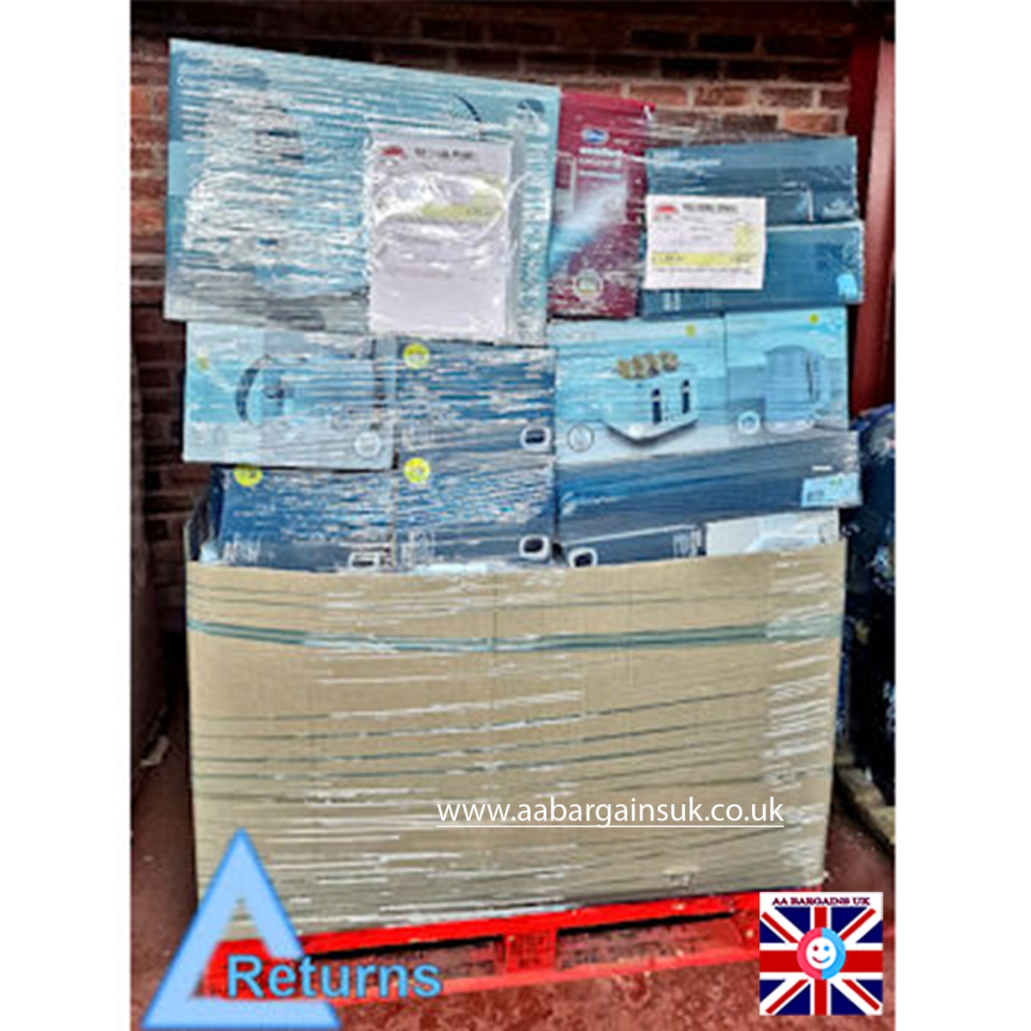 Electrical Clearance Returns Pallet | 108 Mixed Items | Total RRP £1,997.95 | Lot No. 2575615