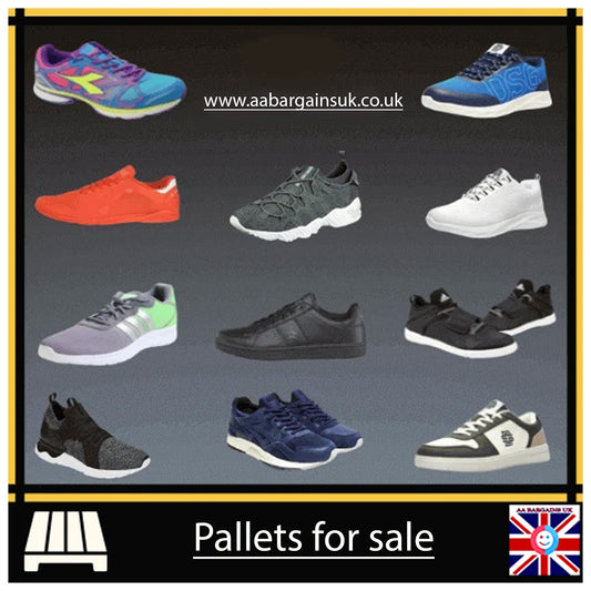 Wholesale Pallet of Mixed Branded Trainers – Sports Footwear Megamix