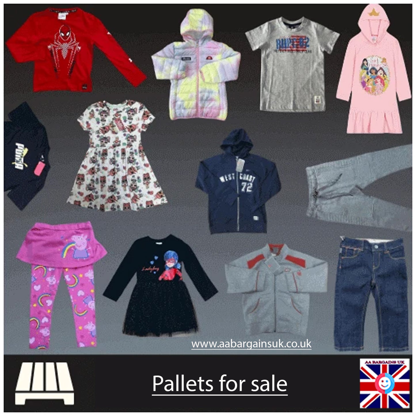Wholesale Kids Branded Clothing Joblot – Mixed Styles & Sizes