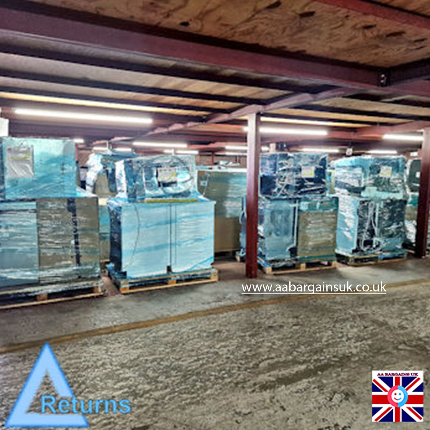 Wholesale Pallet of 14 Dishwashers – Mixed Brands & Models – Untested Trade Clearance Lot