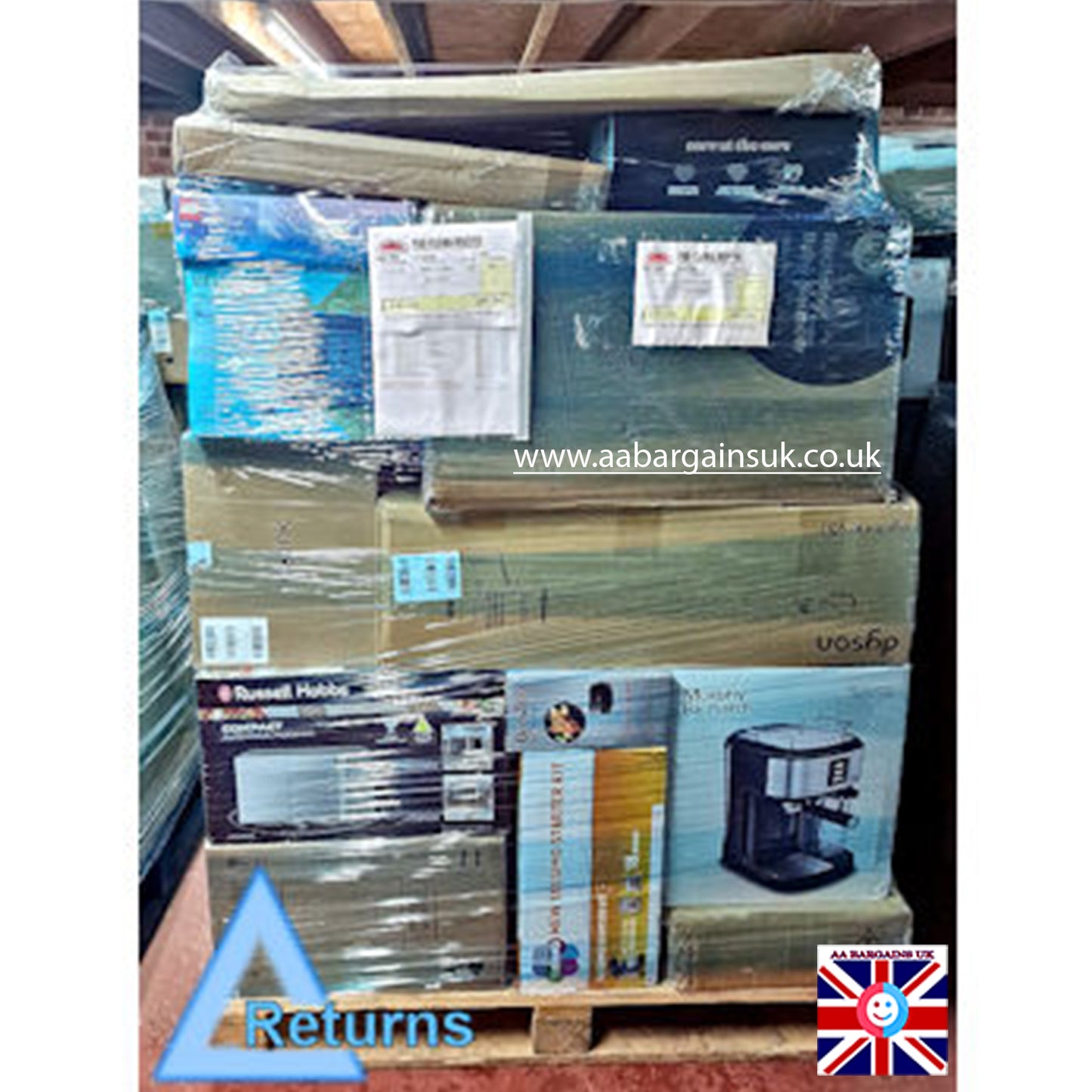 Dyson & More Returns Trade Job Lot | 42 Items | Total Retail £3,913.81 | Lot No. 302396