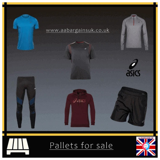 Wholesale Asics Apparel Liquidation Pallet – Branded Sportswear