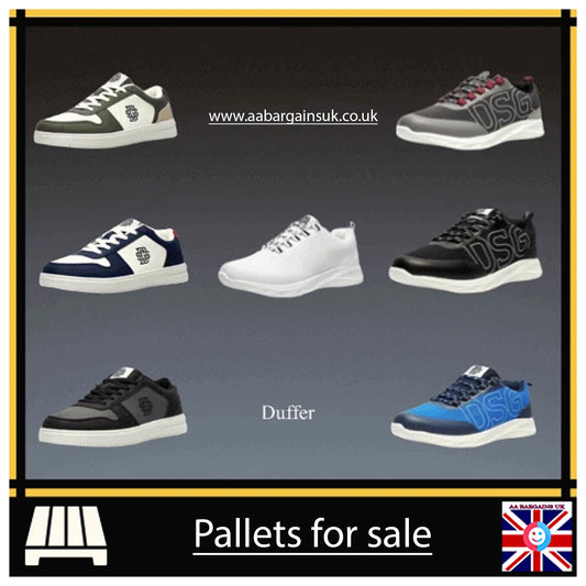 Wholesale Pallet of Duffer Trainers – Branded Footwear Clearance