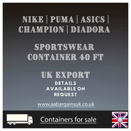 40ft Container Wholesale Mixed Brand Sportswear