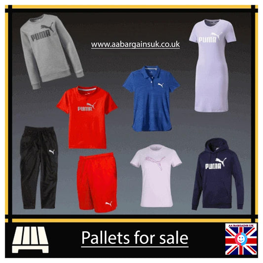 Wholesale Puma Sportswear Liquidation Stock Pallet