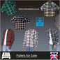 Bulk Men’s Flannel Shirts Wholesale Pallet – Liquidation Stock