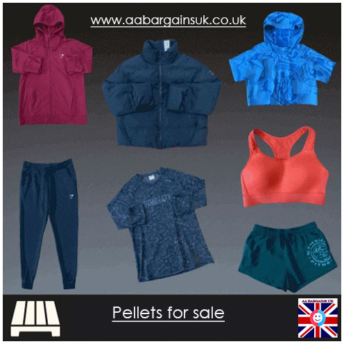 Wholesale Gymshark Clothing Returns Pallets – UK Stock