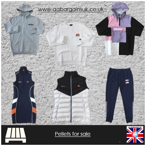Ellesse Wholesale Clothing Pallet – Sportswear Clearance Stock